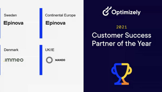Epinova kåret til Customer Success Partner of the Year