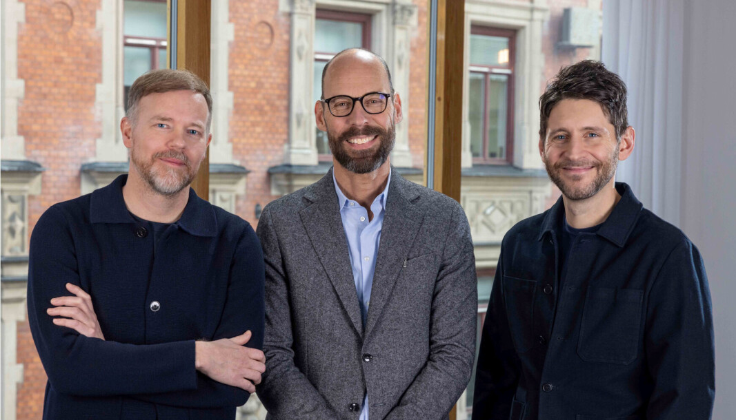 Fra venstre Tobias Brandt, Peter Asplund og Herman Kipowski Fra venstre Tobias Brandt, Peter Asplund og Herman Kipowski