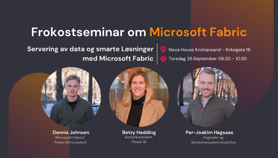 Frokostseminar om Microsoft Fabric