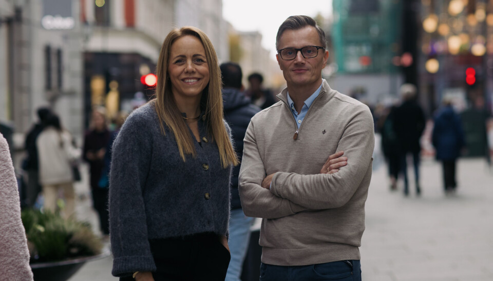 Fra venstre; Trine Røssel Ødegaard og Geir Allan Hove