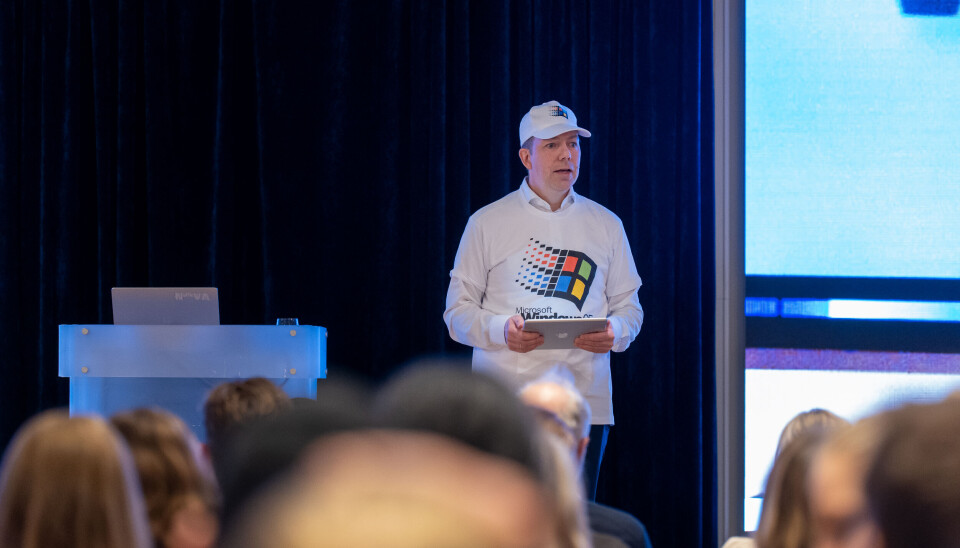 Morten Blomfeldt, Kundesjef i Epinova loset oss gjennom NOVA Day. NOVA Day 2025 Morten Blomfeldt