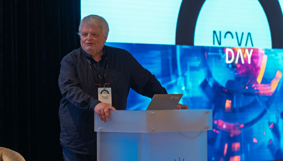 Eirik Newth, forfatter, foredragsholder og astrofysiker. NOVA Day, Eirik Newth